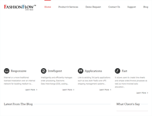 Tablet Screenshot of fashion-flow.com